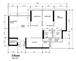 Blk 228B Ang Mo Kio Court (Ang Mo Kio), HDB 5 Rooms #565826281